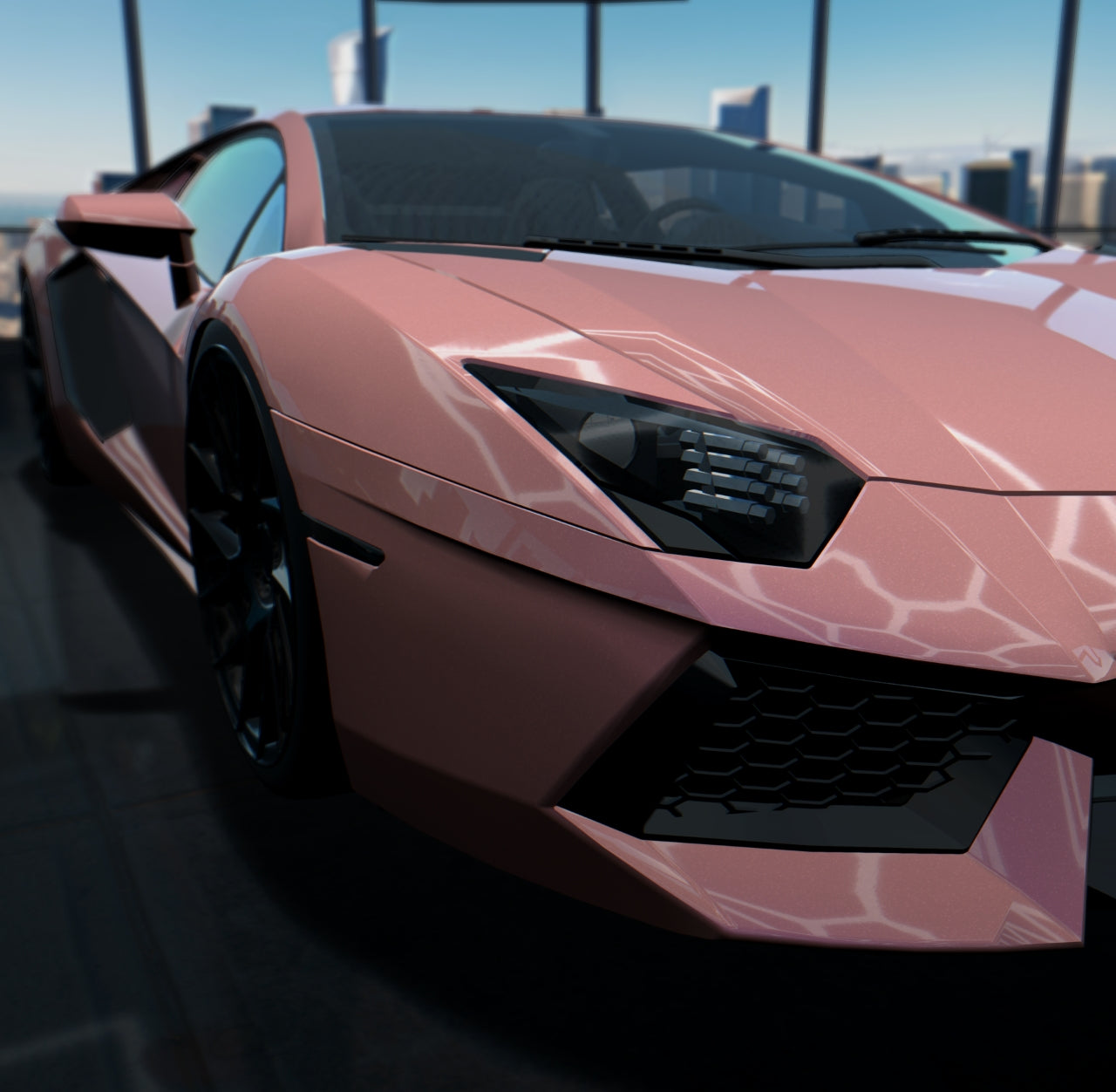 Gloss Pink Red Shift