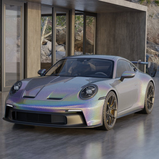 Hyper Gloss Iridescent Silver PPF