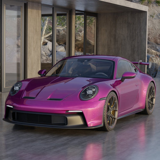 Hyper Gloss Paint Metallic Berry Purple PPF