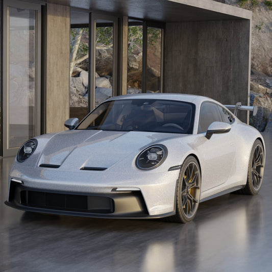 Hyper Gloss Paint Metallic Chalk Grey PPF