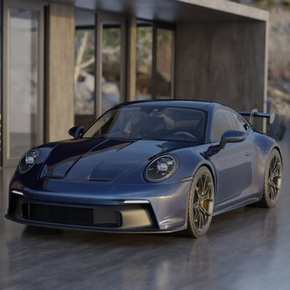 Hyper Gloss Paint Metallic Deep Ocean Blue PPF