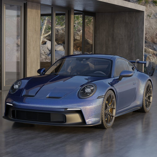 Hyper Gloss Paint Metallic Galactic Blue PPF