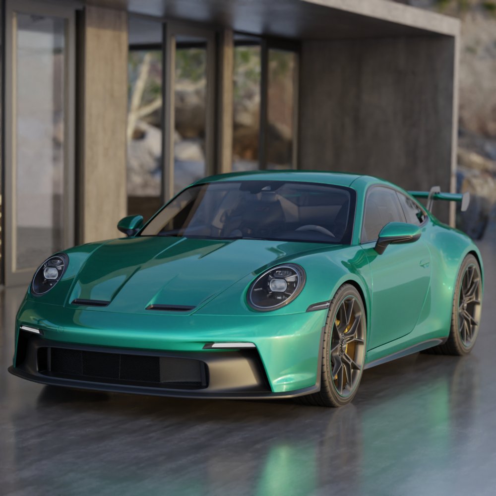 Hyper Gloss Paint Metallic Isle of Man Green PPF