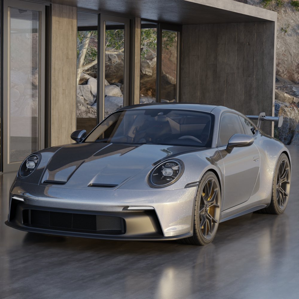 Hyper Gloss Paint Metallic Liquid Silver PPF