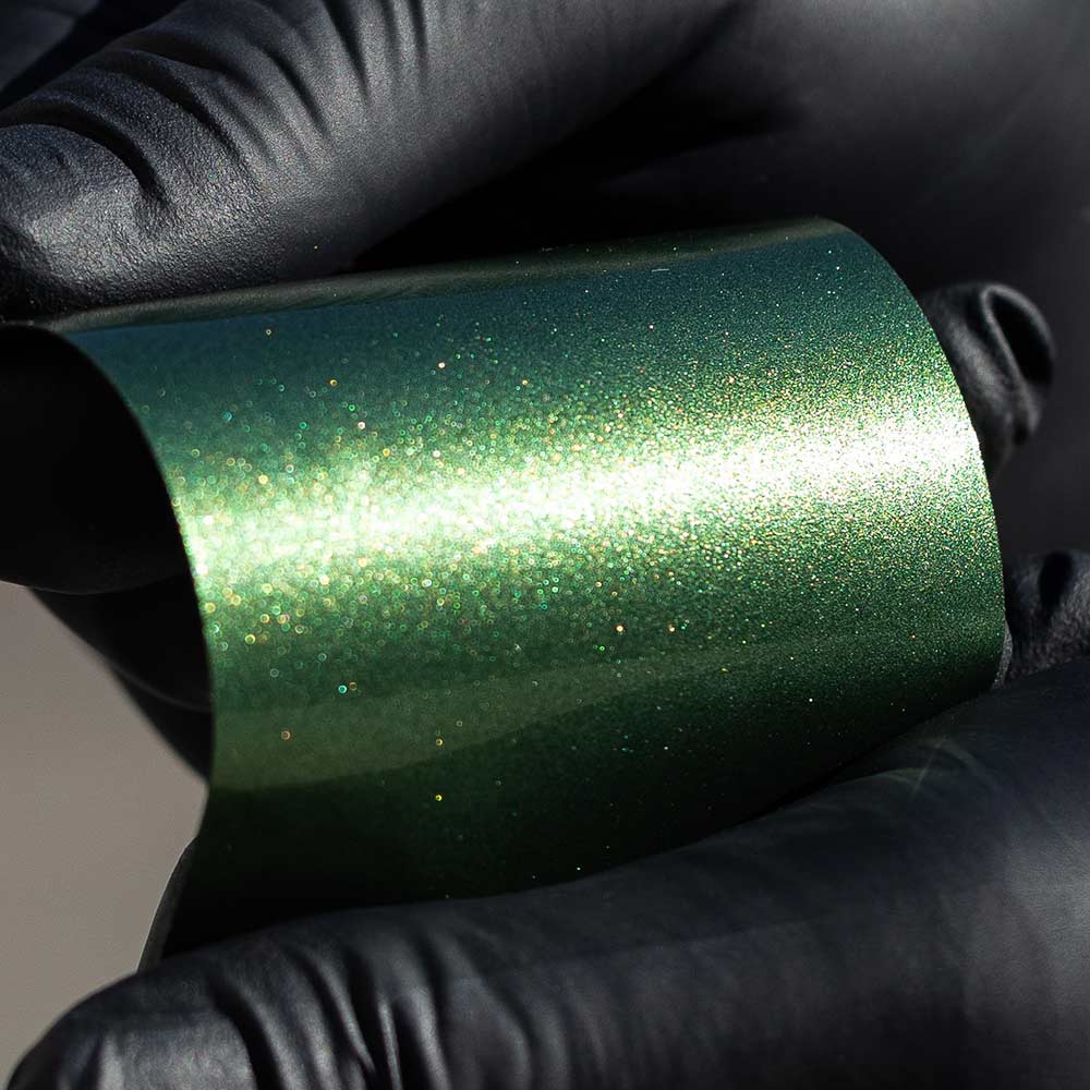 Hyper Gloss Paint Metallic Mamba Green PPF