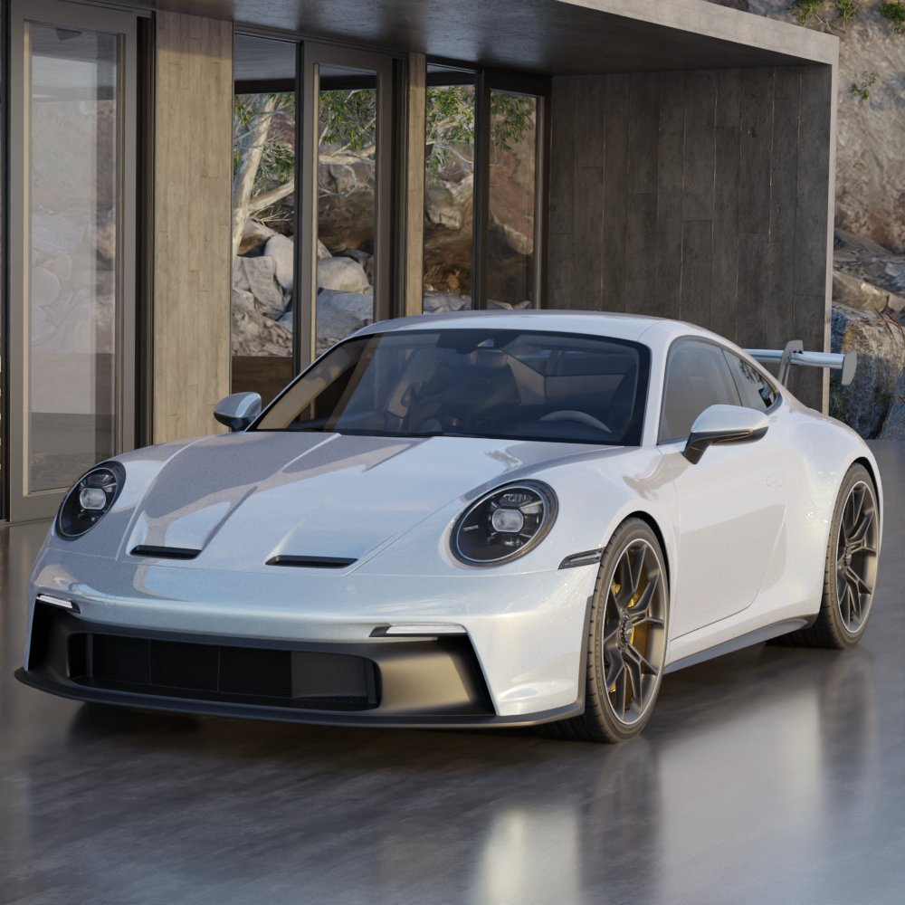 Hyper Gloss Paint Metallic White PPF