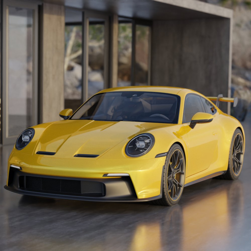 Hyper Gloss Paint Metallic Yellow PPF