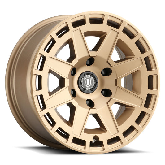 ICON ALLOYS COMPASS SAT BRS - 17 X 8.5 / 6X5.5 / 0MM / 4.75" BS