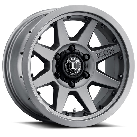 ICON ALLOYS REBOUND PRO TITANIUM -17 X 8.5 / 5X4.5 / 0MM / 4.75" BS