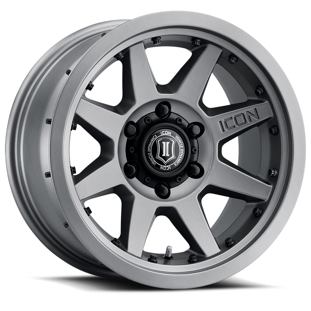 ICON ALLOYS REBOUND PRO TITANIUM - 17 X 8.5 / 6X135 / 6MM / 5" BS