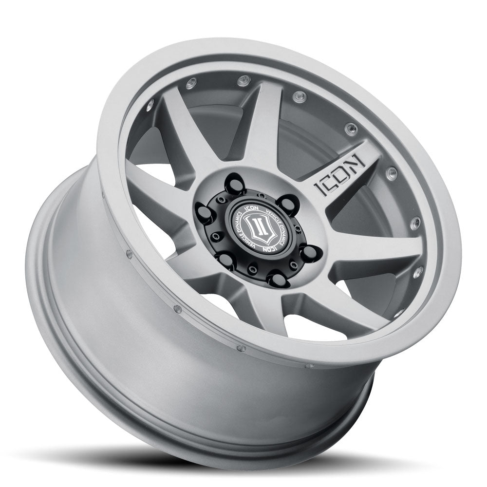 ICON ALLOYS REBOUND PRO TITANIUM - 17 X 8.5 / 6X5.5 / 0MM / 4.75" BS