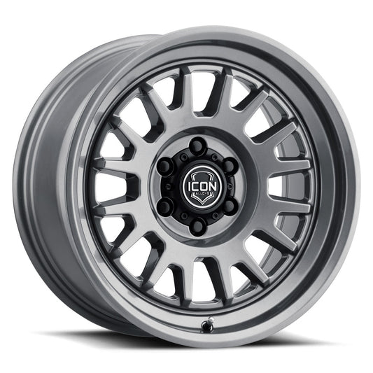 ICON Alloys Anza Gun Metal 17 X 8.5 / 5 X 150 25mm Offset 5.75" BS