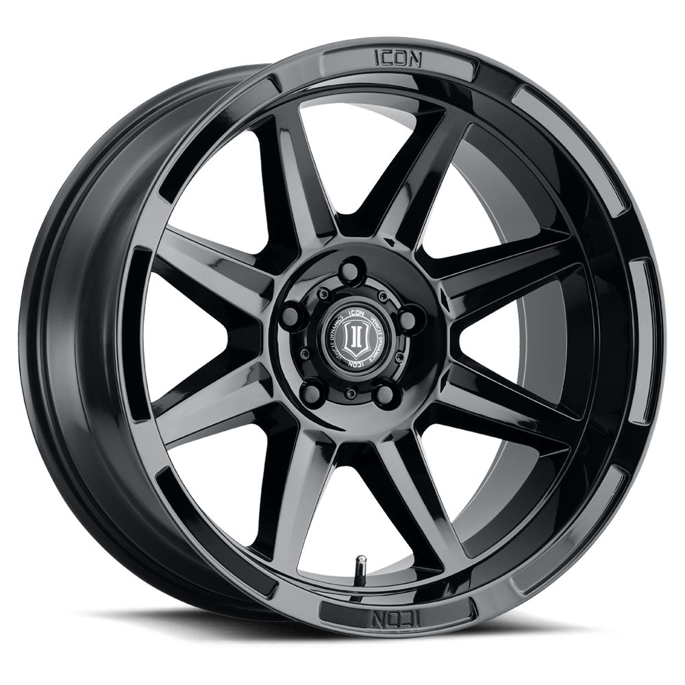 ICON ALLOYS BANDIT GLS BLACK - 20x10 / 5x150 / -24MM / 4.5" BS