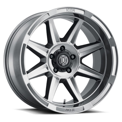 ICON ALLOYS BANDIT GUN MTL - 20x10 / 5x150 / -24MM / 4.5" BS