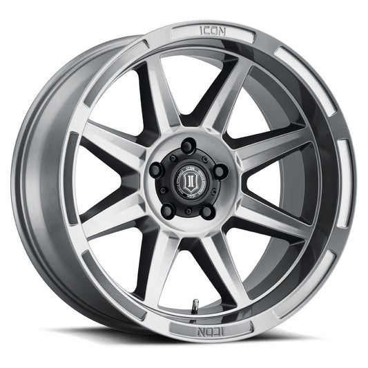 ICON ALLOYS BANDIT GUN MTL - 20x10 / 5x5 / -24MM / 4.5" BS