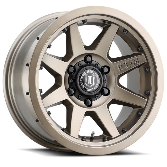 ICON ALLOYS REBOUND PRO BRONZE - 17 X 8.5 / 5X150 / 25MM / 5.75" BS