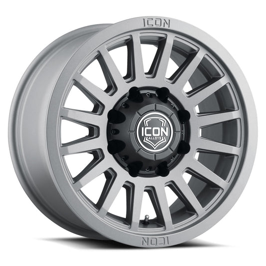 ICON Alloys Recon SLX Charcoal 18 X 9 / 8 X 6.5 12mm Offset 5.5" BS