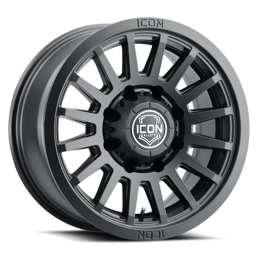 ICON Alloys Recon SLX Satin Black 18 X 9 / 8 X 6.5 12mm Offset 5.5" BS