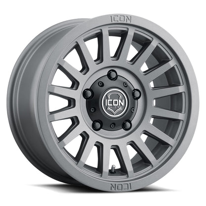 ICON Alloys Recon SLX Charcoal 17 X 8.5 / 6 X 5.5 25mm Offset 5.75" BS