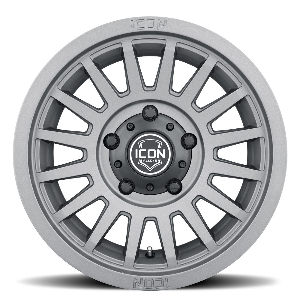 ICON Alloys Recon SLX Charcoal 18 X 9 / 6 X 5.5 40mm Offset 6.6" BS