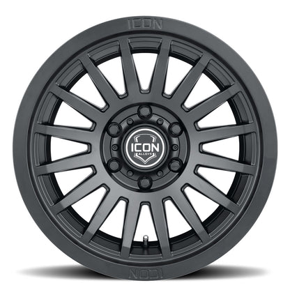 ICON Alloys Recon SLX Satin Black 17 X 8.5 / 5 X 150 25mm Offset 5.75" BS