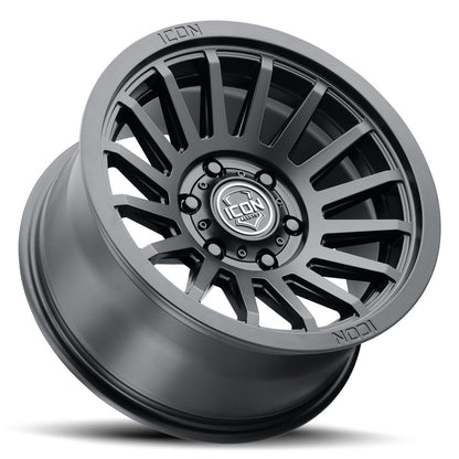 ICON Alloys Recon SLX Satin Black 18 X 9 / 5 X 150 25mm Offset 6" BS