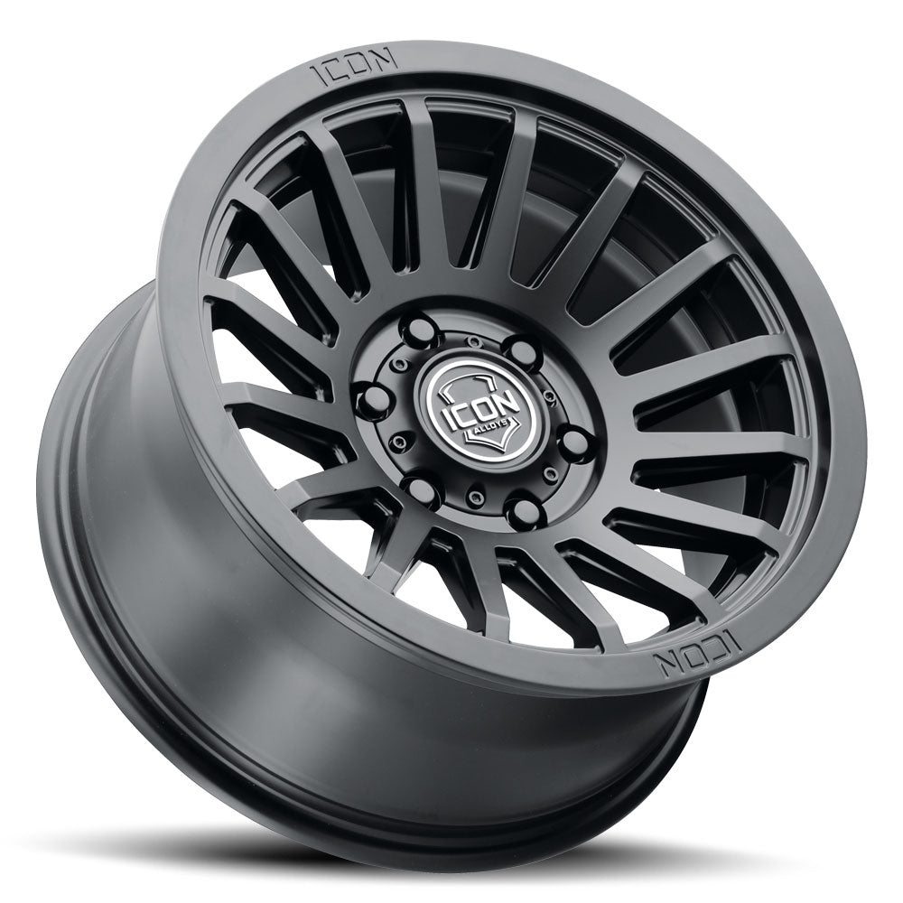 ICON Alloys Recon SLX Satin Black 18 X 9 / 5 X 5.5 0mm Offset 5" BS