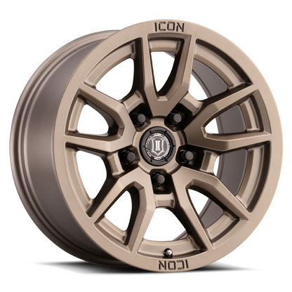 ICON ALLOYS VECTOR 5 BRONZE -17 X 8.5 / 5 X 150 / 25MM / 5.75" BS