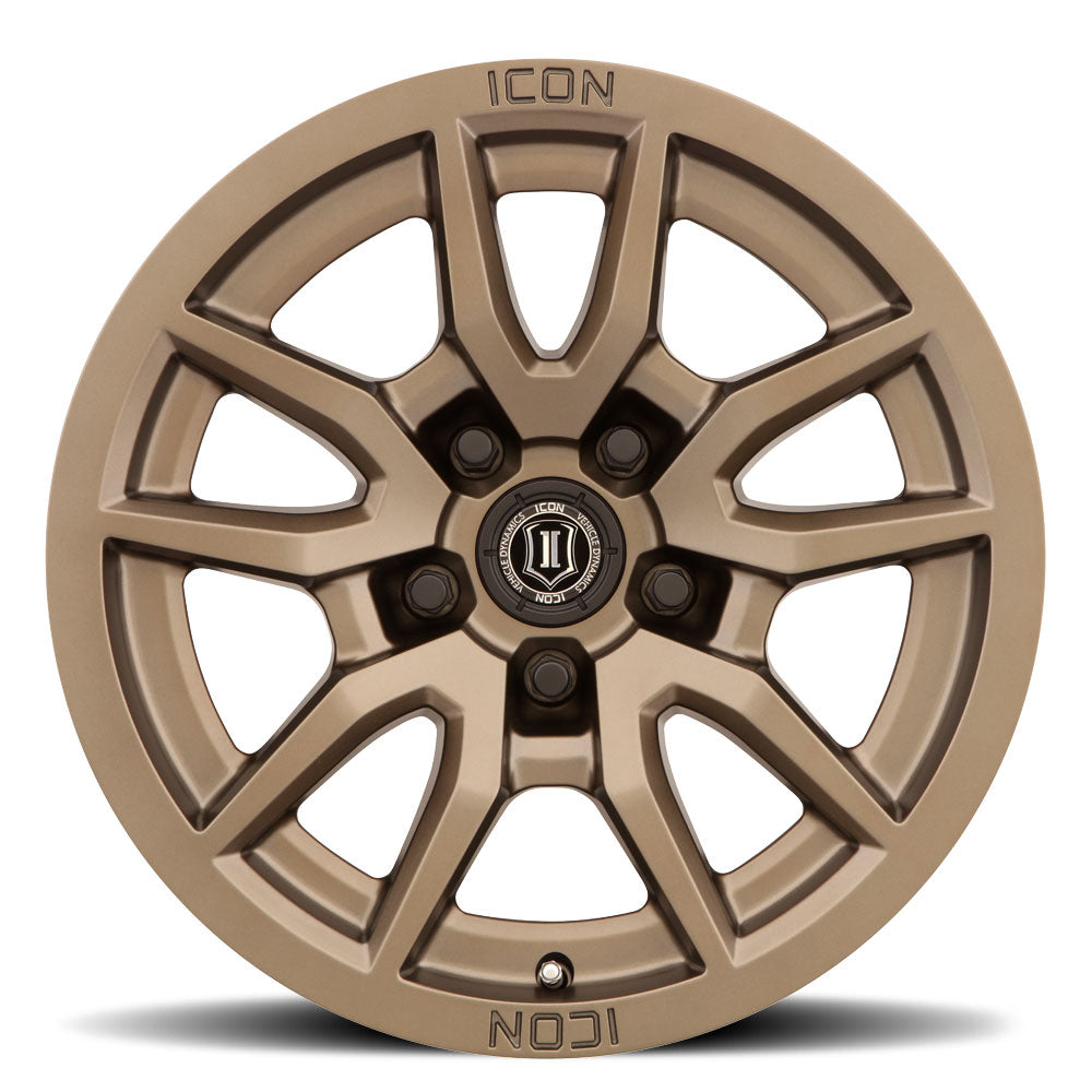 ICON ALLOYS VECTOR 5 BRONZE -17 X 8.5 / 5 X 5" / -6MM / 4.5" BS