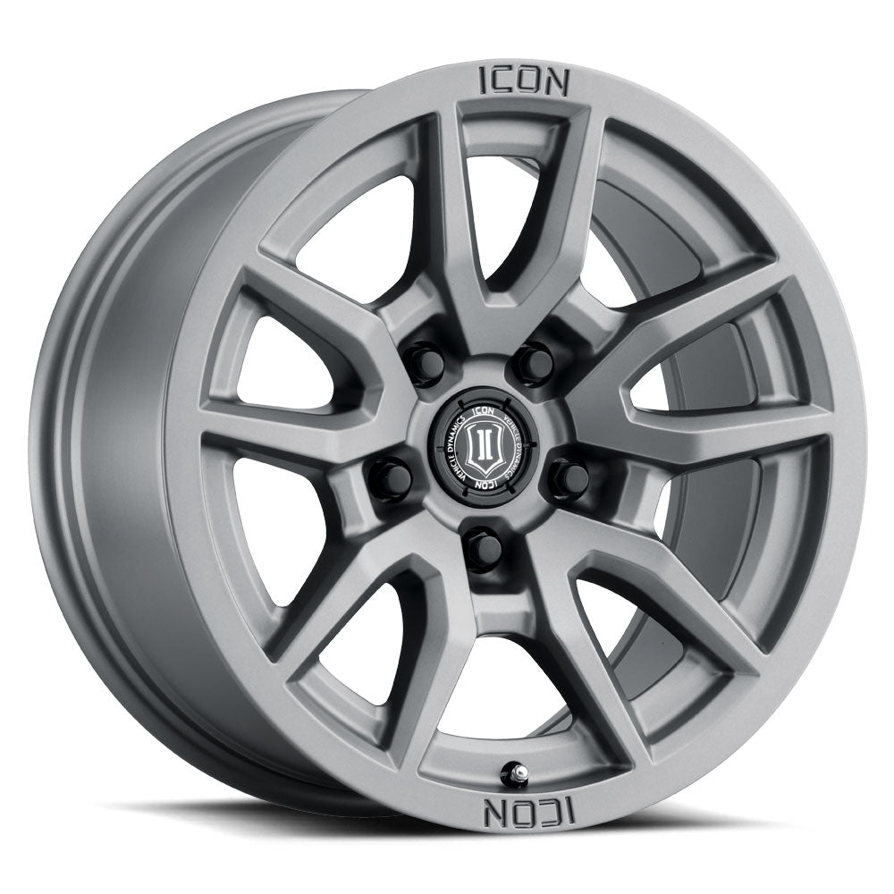 ICON ALLOYS VECTOR 5 TITANIUM -17 X 8.5 / 5 X 150 / 25MM / 5.75" BS