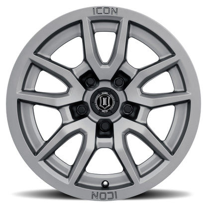 ICON ALLOYS VECTOR 5 TITANIUM -17 X 8.5 / 5 X 150 / 25MM / 5.75" BS