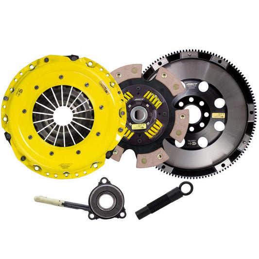 ACT XT/Race Sprung 6 Pad Clutch Kit | 2015-2017 Volkswagen Mk7 GTI/Golf R (VW9-XTG6)-C-Dub Tech