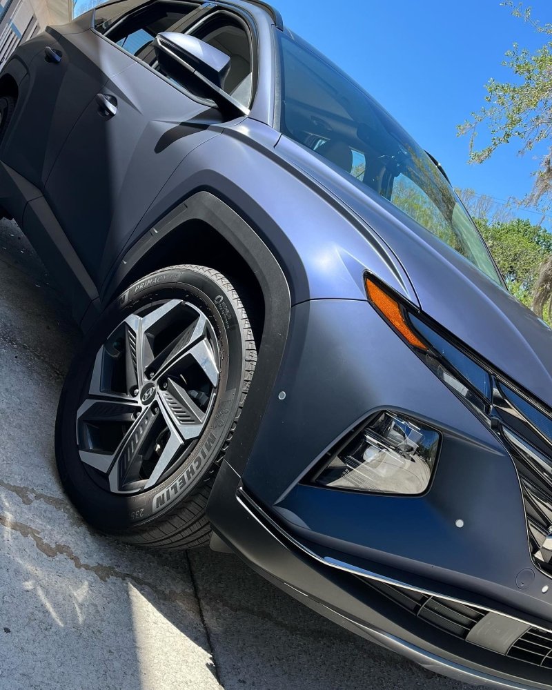 Matte Black Blue Shift