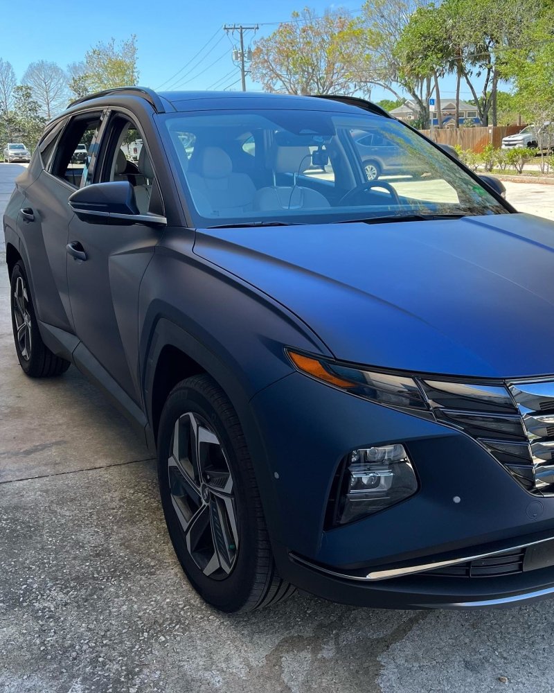 Matte Black Blue Shift