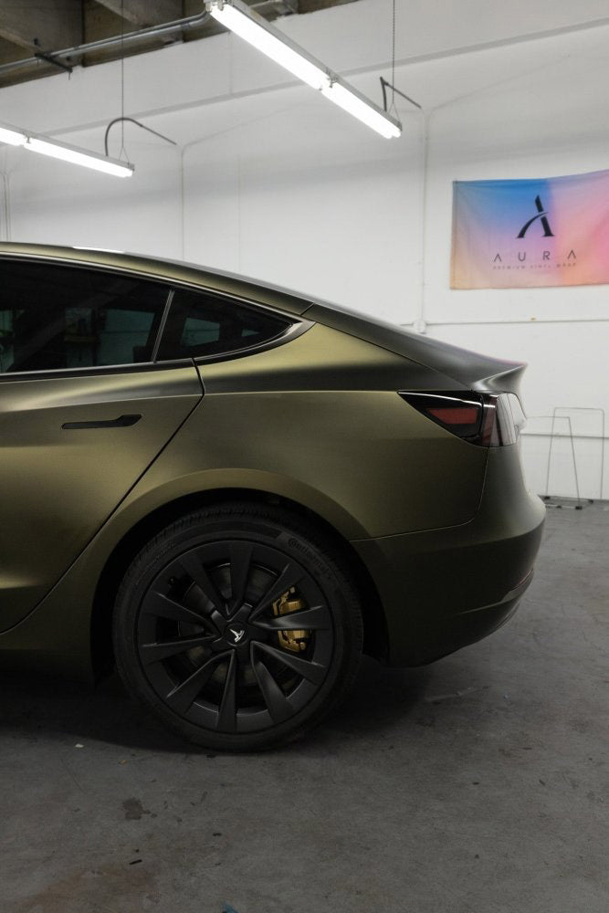 Matte Black Gold Dust