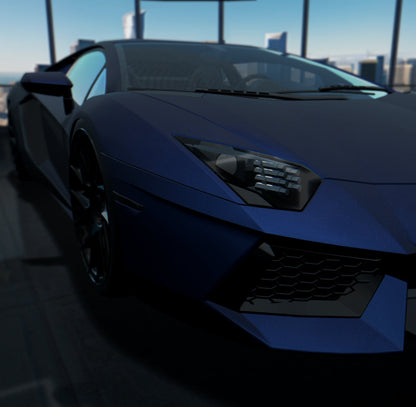 Matte Metallic Midnight Blue