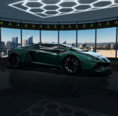 Paint Metallic Night Green