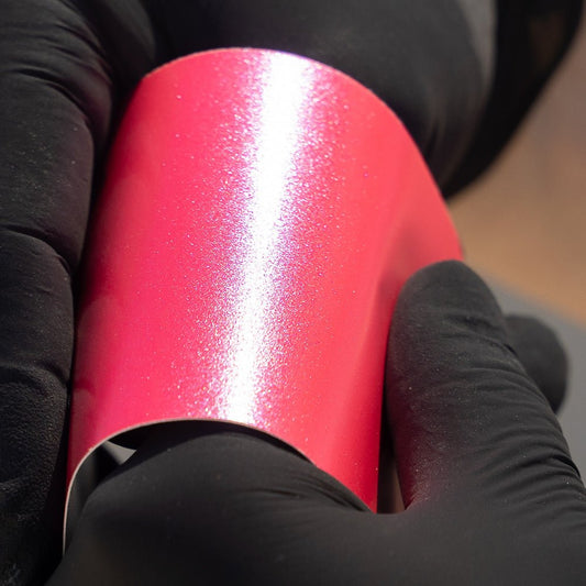 Satin Diamond Deep Pink Shift