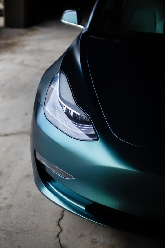 Satin Diamond Electric Green