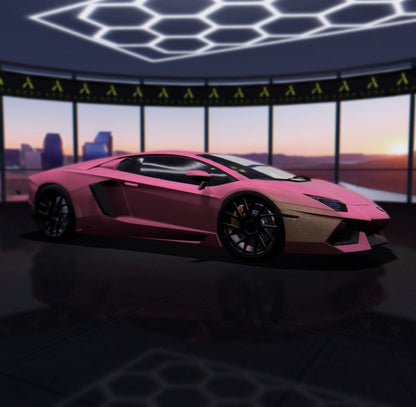 Satin Diamond Gold Pink Shift