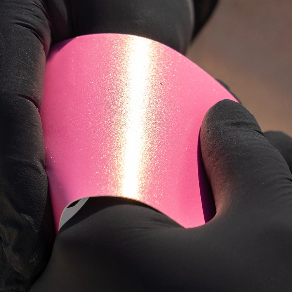 Satin Diamond Gold Pink Shift