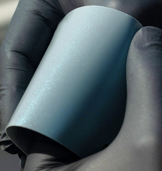 Satin Diamond Grey Blue Shift