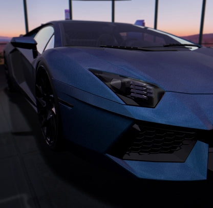 Satin Diamond Nebula Blue Purple