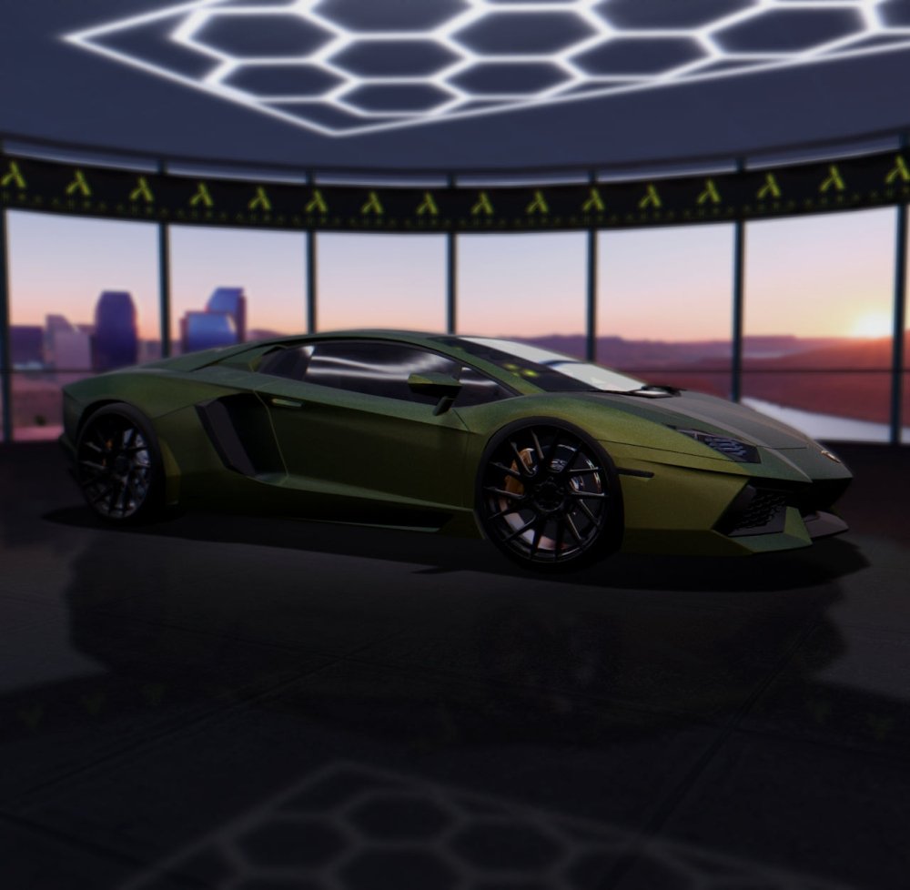 Satin Diamond Nebula Green Gold