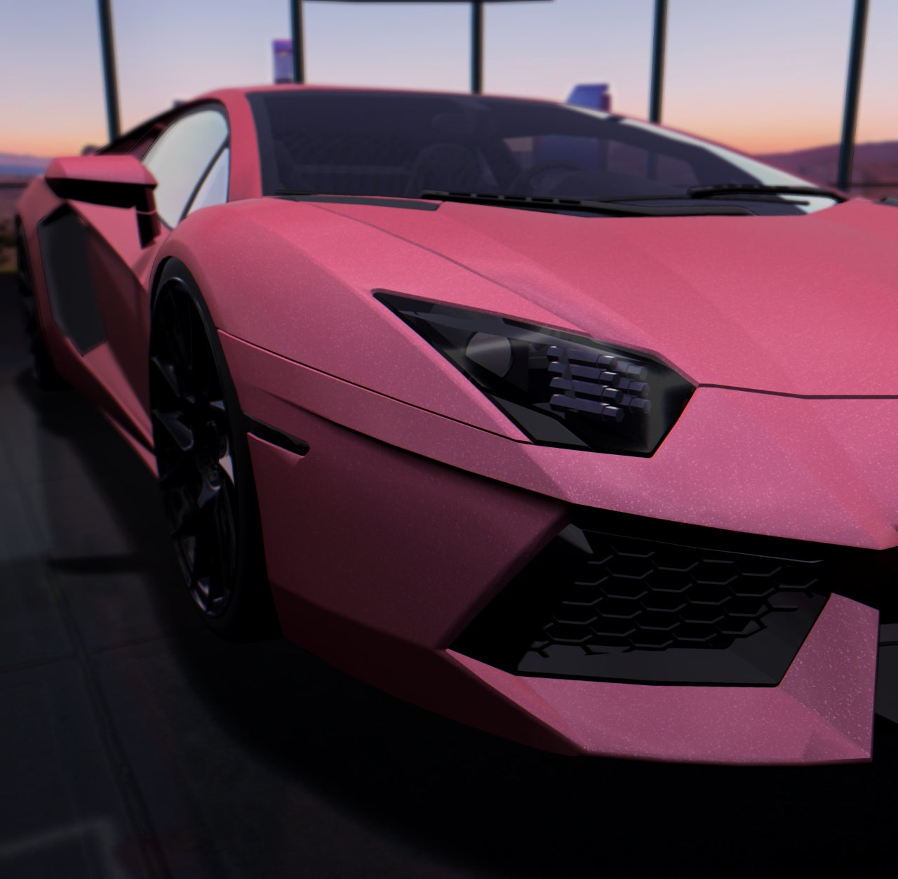 Satin Diamond Pink Shift