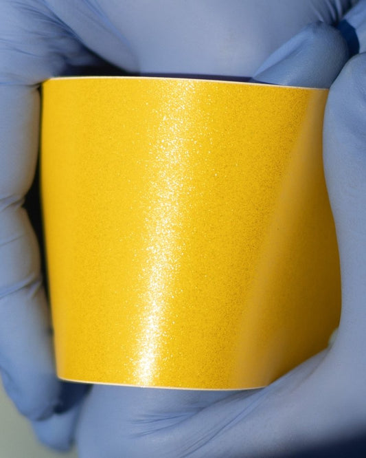 Satin Diamond Yellow Gold Shift