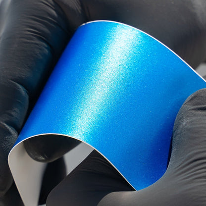 Satin Electric Deep Sea Blue