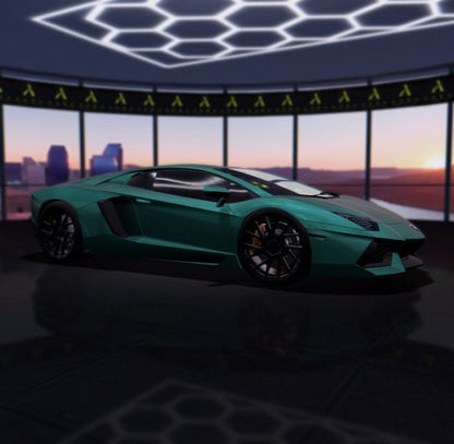 Satin Electric Emerald