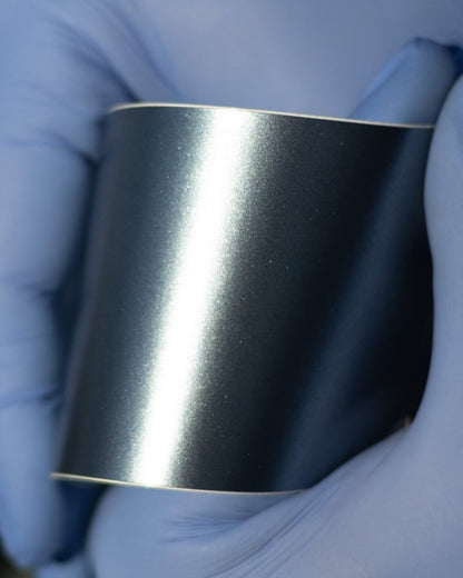 Satin Electric Grey Blue