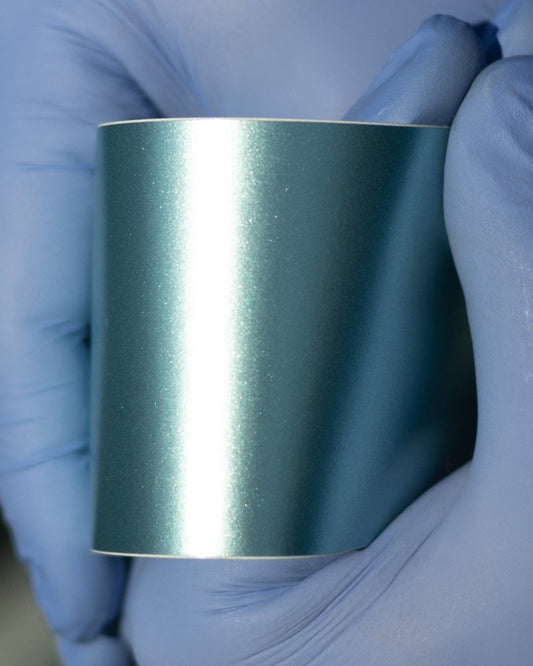 Satin Electric Lake Blue